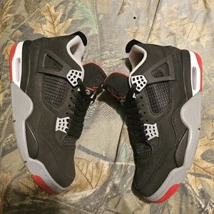 Nike Air Jordan 4 Bred Size 10 US Men's